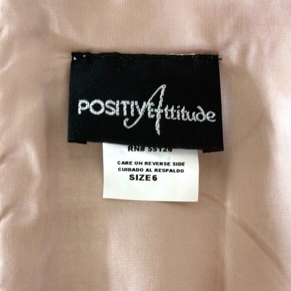 1990s Vintage Tweed Mini Dress Short Sleeve Ribbon & Bow Detail Size 6 Coquette - Picture 10 of 16